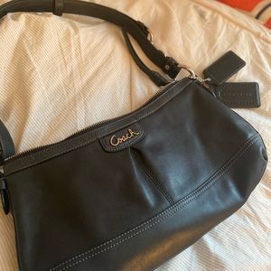 Vintage black Coach purse